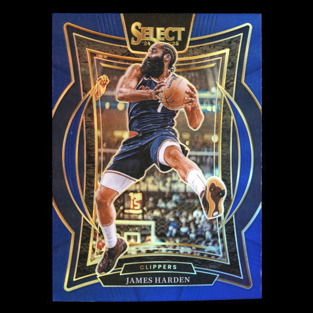 James Harden2024-25 Select Blue Prizm Clippers