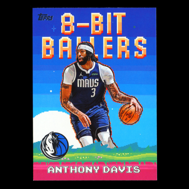 Anthony Davis 2025-26 Topps 8-Bit Ballers Mavericks