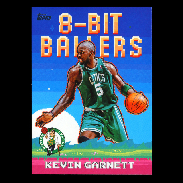 Kevin Garnett 2025-26 Topps 8-Bit Ballers Celtics