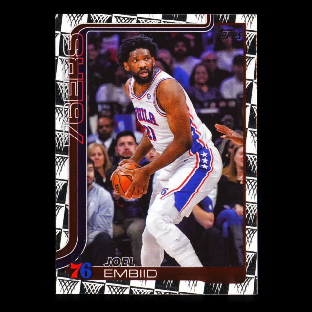 Joel Embiid 2025-26 Topps Season Tip Off 76ers