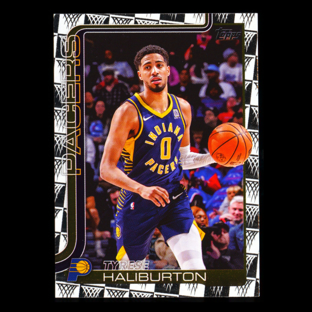 Tyrese Haliburton 2025-26 Topps Season Tip Off Pacers