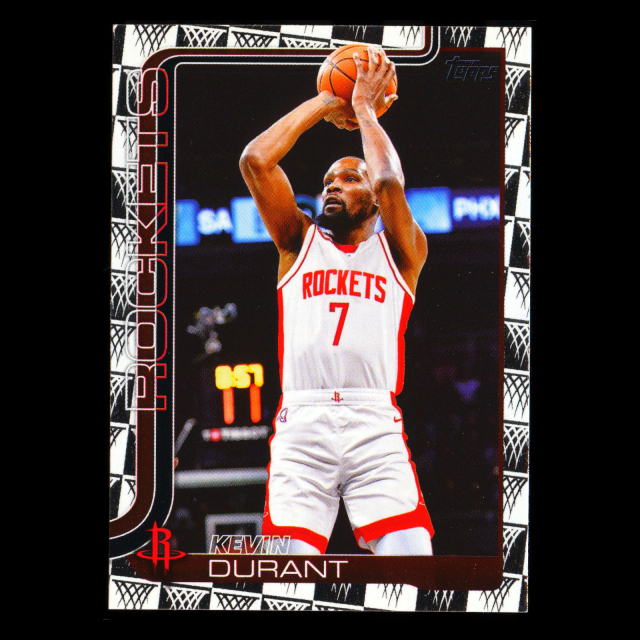 Kevin Durant 2025-26 Topps Season Tip Off Rockets