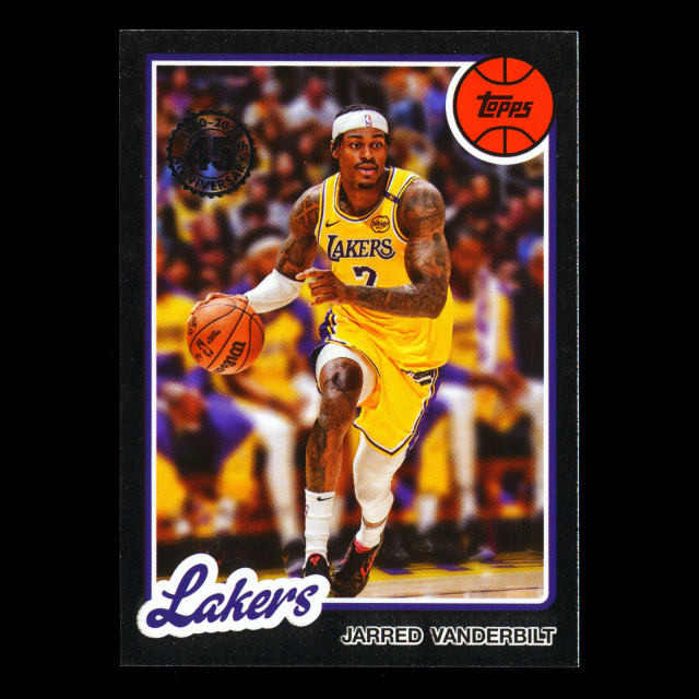Jarred Vanderbilt 2025-26 Topps '80-81 Topps Retro Lakers