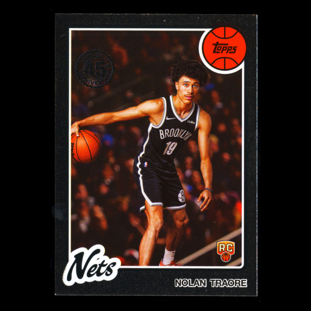 Nolan Traore RC 2025-26 Topps '80-81 Topps Retro Rookie Nets
