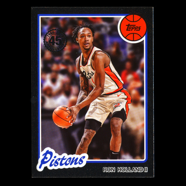 Ron Holland II 2025-26 Topps '80-81 Topps Retro Pistons