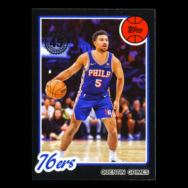 Quentin Grimes 2025-26 Topps '80-81 Topps Retro 76ers