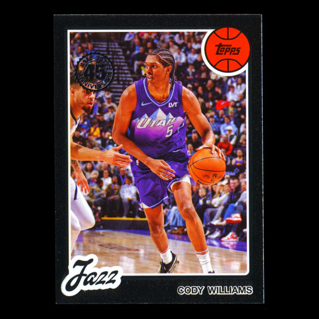 Cody Williams 2025-26 Topps '80-81 Topps Retro Jazz
