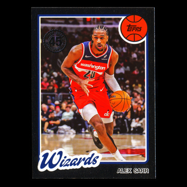 Alex Sarr 2025-26 Topps '80-81 Topps Retro Wizards