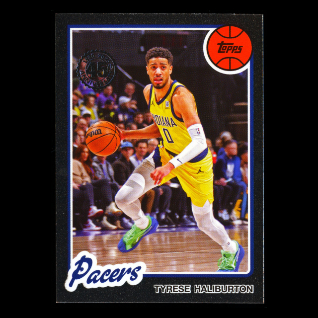 Tyrese Haliburton 2025-26 Topps '80-81 Topps Retro Pacers