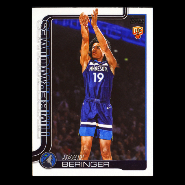 Joan Beringer RC 2025-26 Topps Rookie Timberwolves