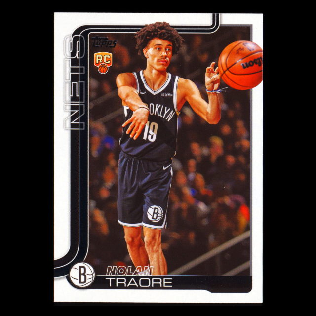 Danny Wolf RC 2025-26 Topps Rookie Nets