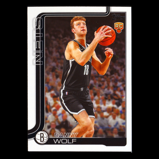 Danny Wolf RC 2025-26 Topps Rookie Nets
