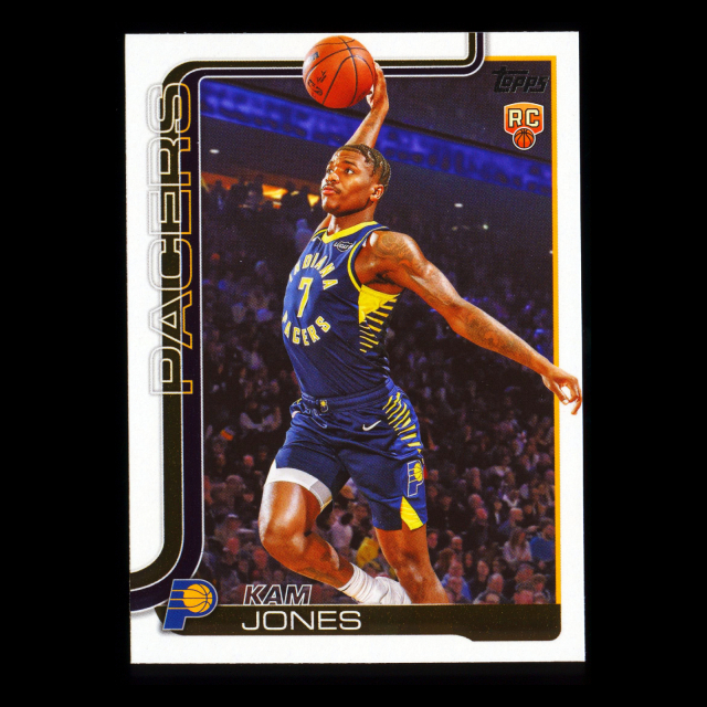 Kam Jones RC 2025-26 Topps Rookie Pacers