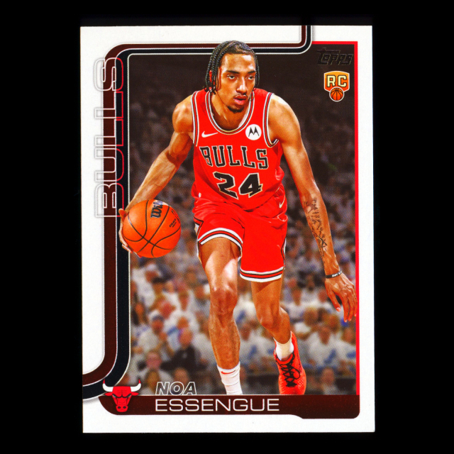 Noa Essengue RC 2025-26 Topps Rookie Bulls