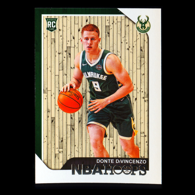 Donte DiVincenzo RC 2018-19 Panini NBA Hoops Rookie Bucks