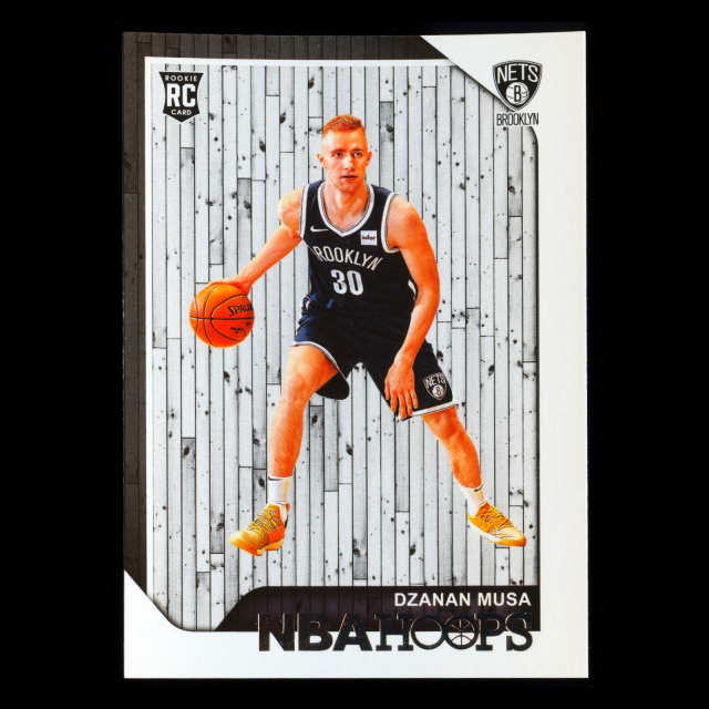 Dzanan Musa RC 2018-19 Panini NBA Hoops Rookie Nets