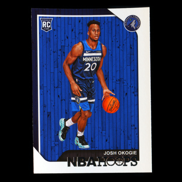 Josh Okogie RC 2018-19 Panini NBA Hoops Rookie Timberwolves
