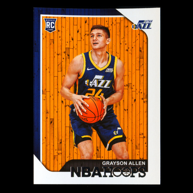 Grayson Allen RC 2018-19 Panini NBA Hoops Rookie Jazz