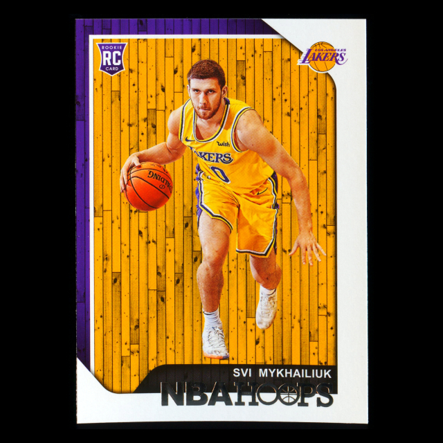 Svi Mykhailiuk RC 2018-19 Panini NBA Hoops Rookie Lakers