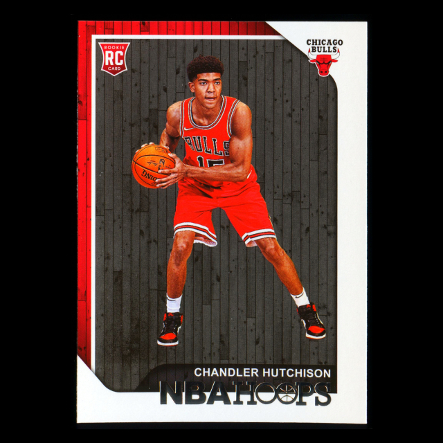 Chandler Hutchison RC 2018-19 Panini NBA Hoops Rookie Bulls