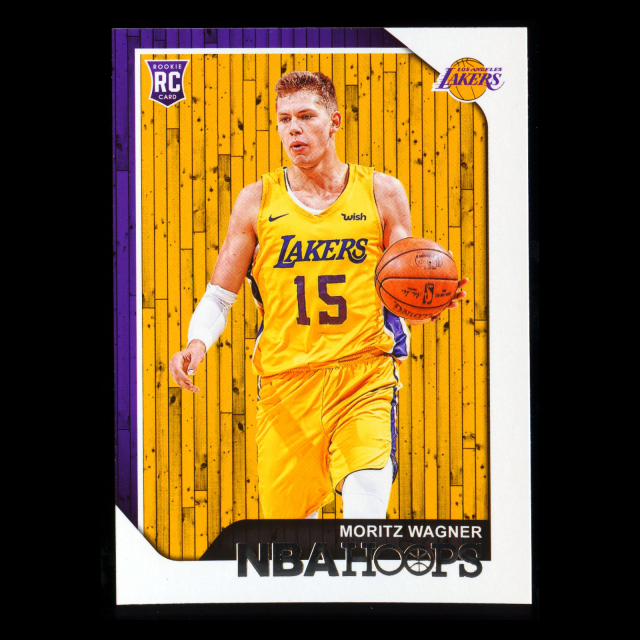 Moritz Wagner RC 2018-19 Panini NBA Hoops Rookie Lakers