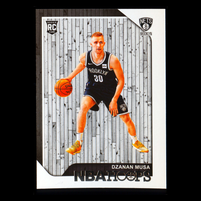 Dzanan Musa RC 2018-19 Panini NBA Hoops Rookie Nets