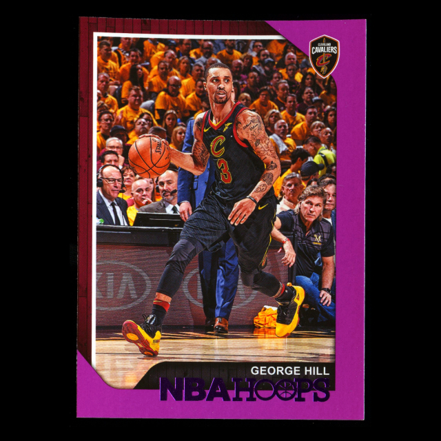 George Hill 2018-19 Panini NBA Hoops Purple Cavaliers