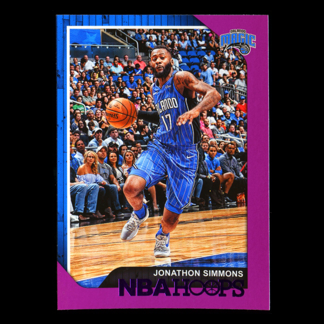 Jonathon Simmons 2018-19 Panini NBA Hoops Purple Magic