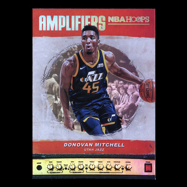 Donovan Mitchell 2018-19 Hoops Amplifiers Jazz