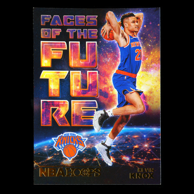 Kevin Knox 2018-19 Hoops Faces of the Future Knicks