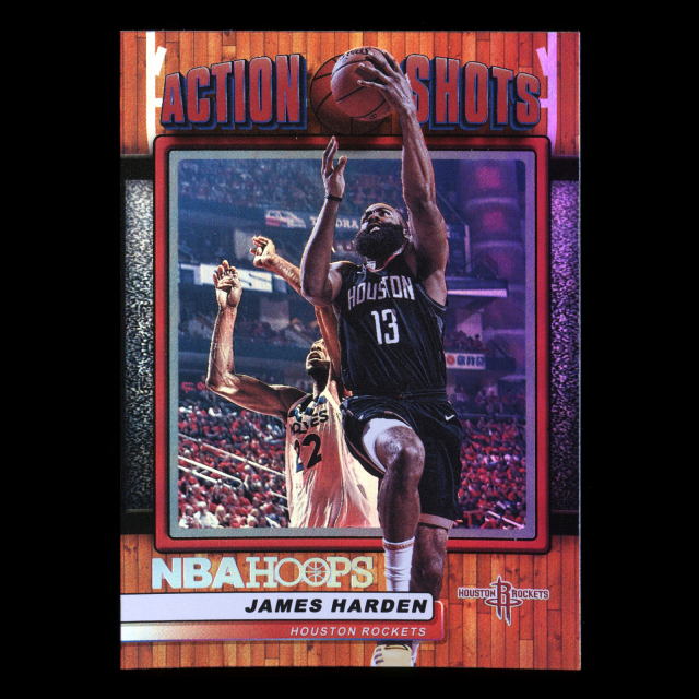 James Harden 2018-19 Hoops Action Shots Rockets
