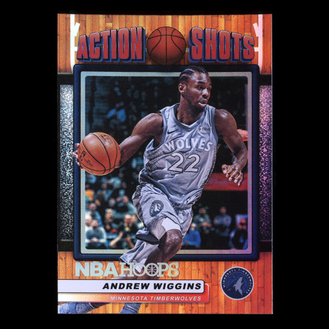 Andrew Wiggins 2018-19 Hoops Action Shots Timberwolves