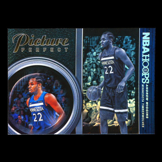 Andrew Wiggins 2018-19 Hoops Picture Perfect Timberwolves