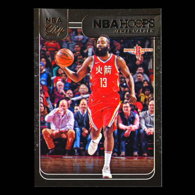 James Harden 2018-19 Hoops NBA City Rockets