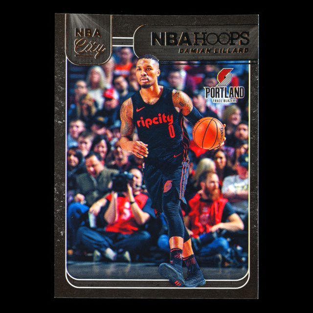 Damian Lillard 2018-19 Hoops NBA City Trail Blazers