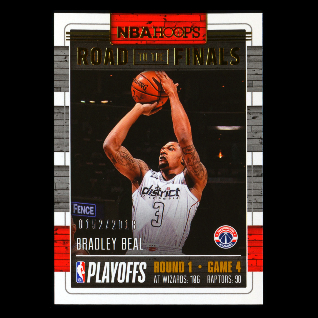Bradley Beal 2018-19 Hoops Road to the Finals Wizards 0152/2018