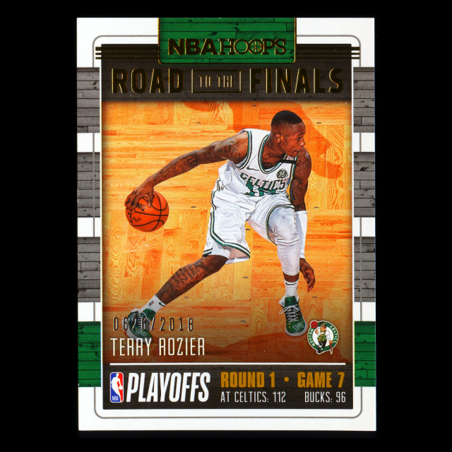 Terry Rozier 2018-19 Hoops Road to the Finals Bucks 0626/2018
