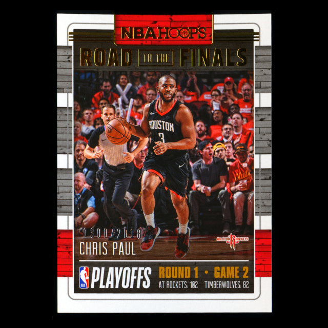Chris Paul 2018-19 Hoops Road to the Finals Rockets 1300/2018