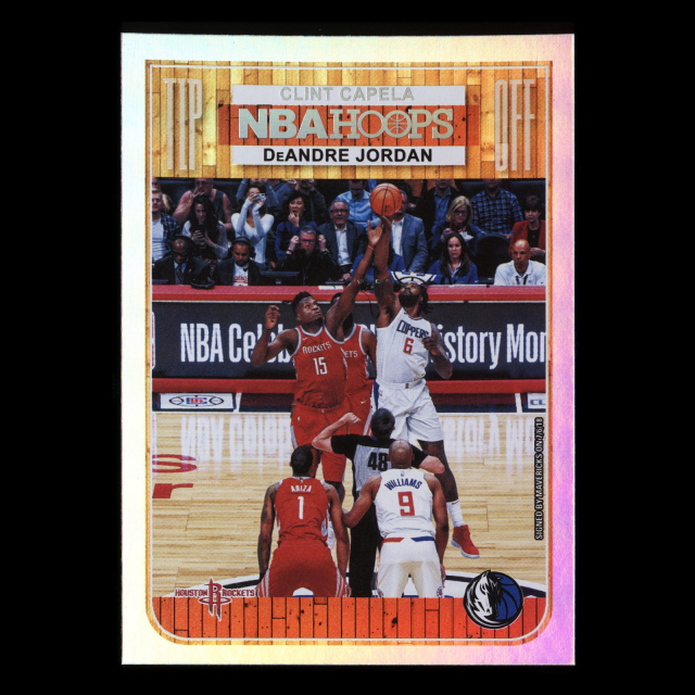 DeAndre Jordan - Clint Capela 2018-19 Hoops Tip Off Mavericks - Rockets