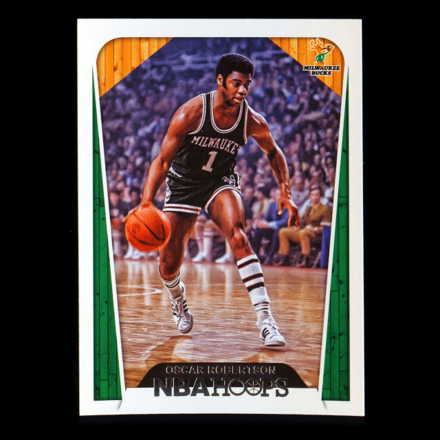 Oscar Robertson 2018-19 Panini NBA Hoops Tribute Bucks