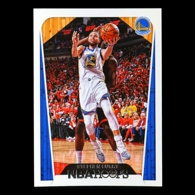 Stephen Curry 2018-19 Panini NBA Hoops Tribute Warriors