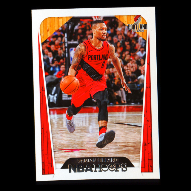 Damian Lillard 2018-19 Panini NBA Hoops Tribute Trail Blazers