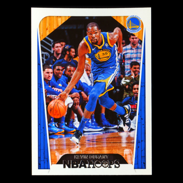 Kevin Durant 2018-19 Panini NBA Hoops Tribute Warriors