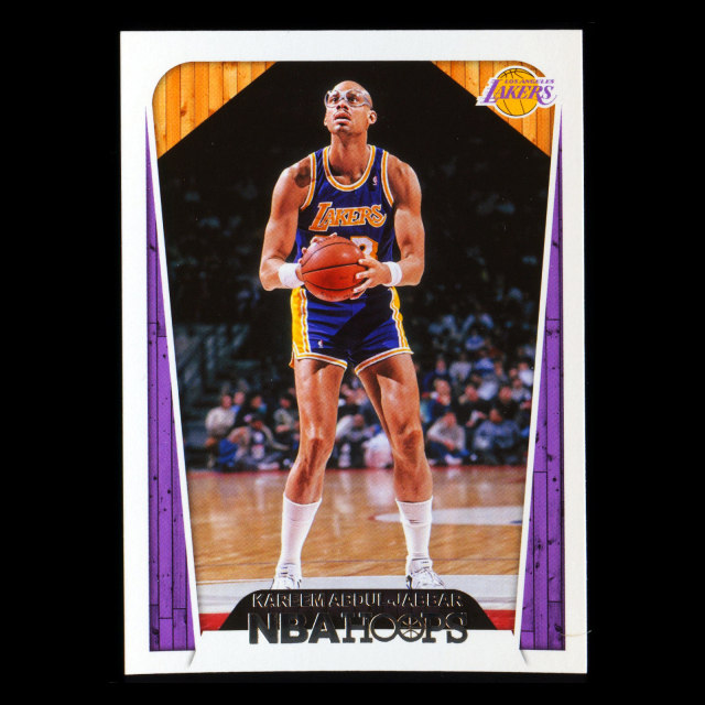Kareem Abdul-Jabbar 2018-19 Panini NBA Hoops Tribute Lakers