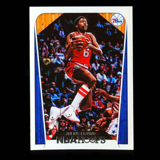 Julius Erving 2018-19 Panini NBA Hoops Tribute 76ers