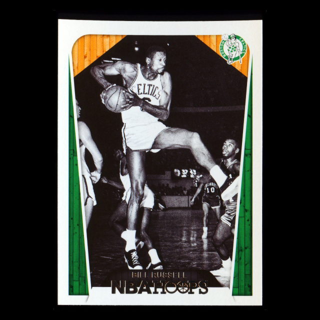 Bill Russell 2018-19 Panini NBA Hoops Tribute Celtics