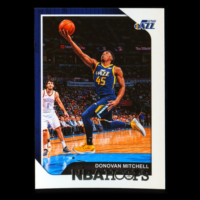 Donovan Mitchell 2018-19 Panini NBA Hoops Jazz