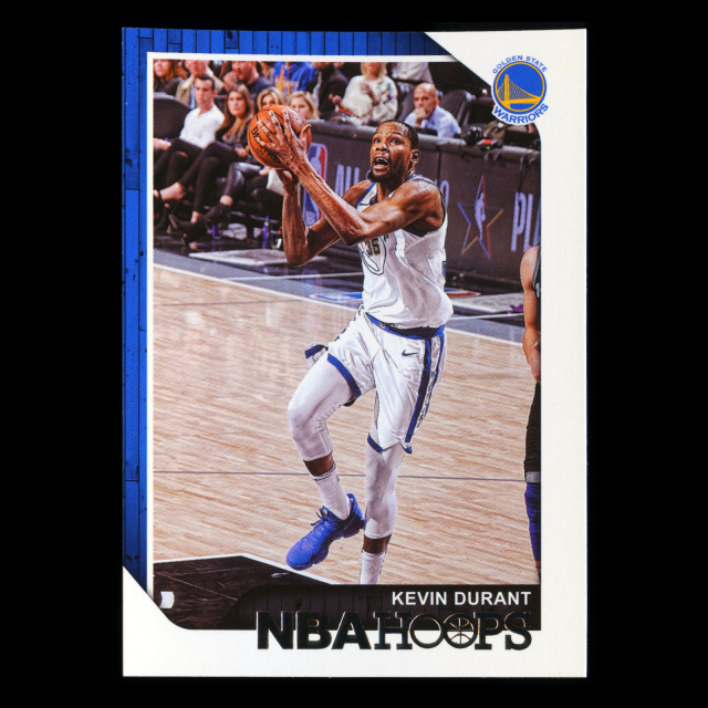 Kevin Durant 2018-19 Panini NBA Hoops Warriors