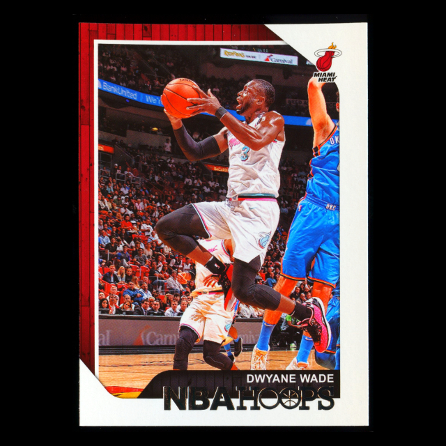 Dwyane Wade 2018-19 Panini NBA Hoops Heat