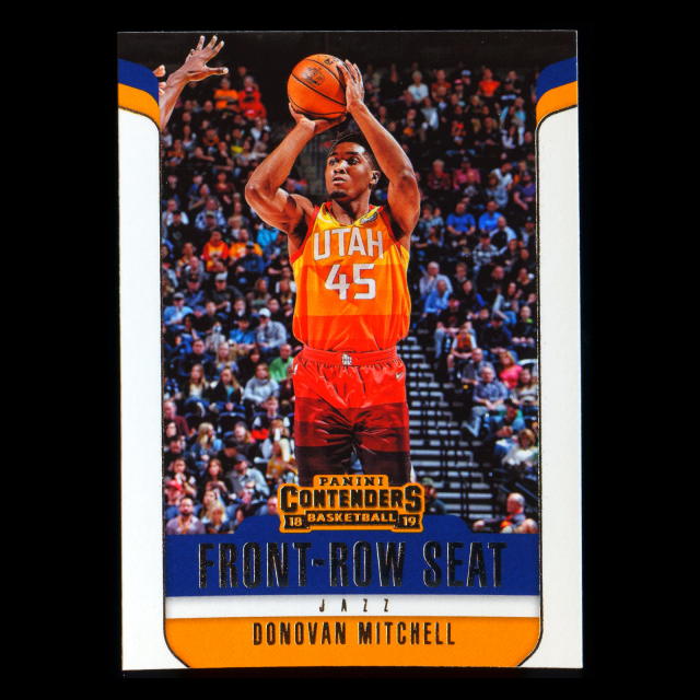 Donovan Mitchell 2018-19 Contenders Front Row Seat Jazz